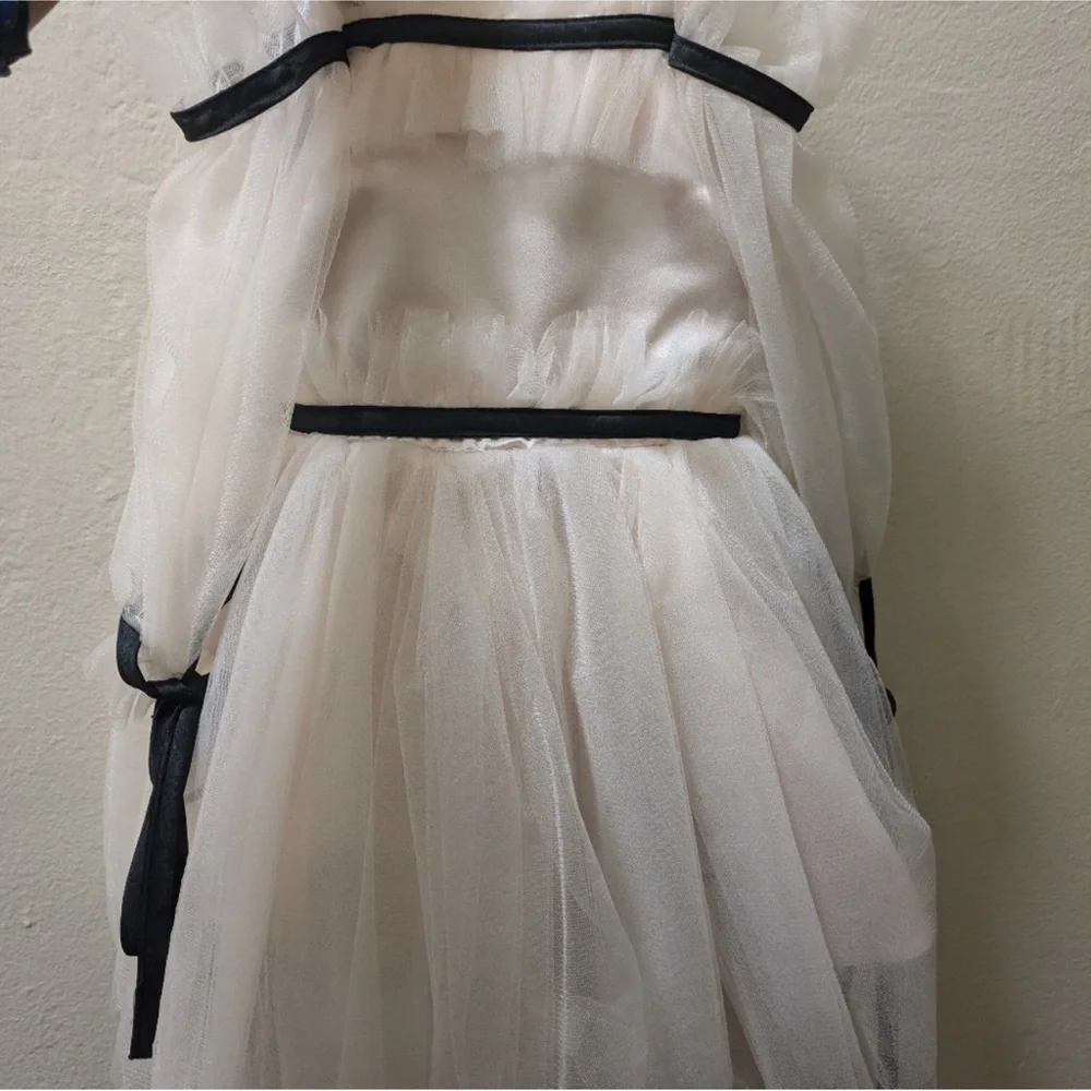 Petite Maison Coco Caramel Tulle Dress